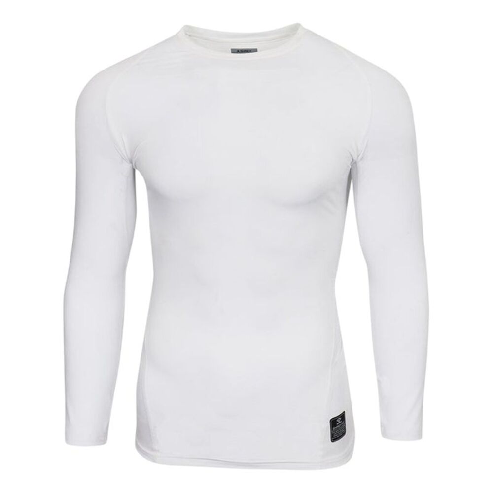 Umbro Mens Long-Sleeved Base Layer Top / White